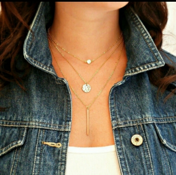 BOHO MULTILAYER NECKLACE - Picture 2 of 3